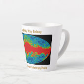 Milchstraßenschleier über WMAP Universum Milchtasse (Rechte Ecke)