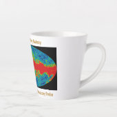 Milchstraßenschleier über WMAP Universum Milchtasse (Rechts)