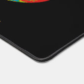 Milchstraßenschleier über WMAP Universum Schreibtischunterlage (Ecke)