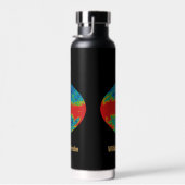 Milchstraßenschleier über WMAP Universum Trinkflasche (Rechts)