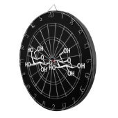 Milchstruktur von Lactose Dartscheibe (Vorderseite rechts)