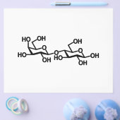Milchstruktur von Lactose Flyer (Einzeln)