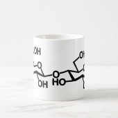 Milchstruktur von Lactose Kaffeetasse (Mittel)