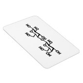 Milchstruktur von Lactose Magnet (Rechte Seite)