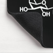 Milchstruktur von Lactose Mousepad (Ecke)