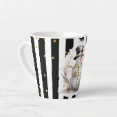 Milchtasse Klein Snowman and Stripes Var01 (Linke Ecke)