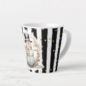 Milchtasse Klein Snowman and Stripes Var01 (Rechte Ecke)