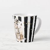 Milchtasse Klein Snowman and Stripes Var04 (Rechte Ecke)