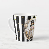 Milchtasse Klein Snowman and Stripes Var07 (Linke Ecke)