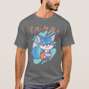 Milchtee - Niedlich Kawaii Anime Fox - Japanisch Ä T-Shirt