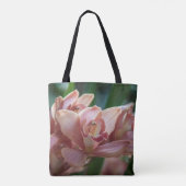 Milchtee-Orchidee Tasche (Rückseite)