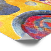 Milchtee und Kerzen Poster (Ecke)