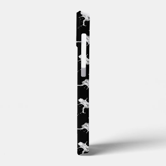 Milchteilmuster Case-Mate iPhone Hülle (Rückseite / Links)