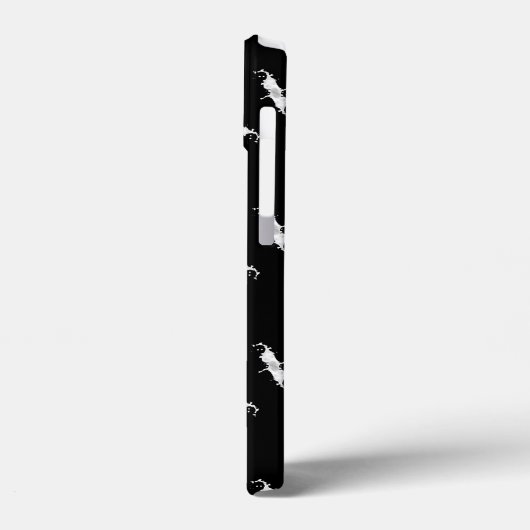 Milchteilmuster Case-Mate iPhone Hülle (Rückseite / Links)