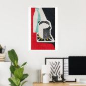 Milchtopf - Streichholzschachtel-Druck - Ästhetisc Poster (Heimbüro)