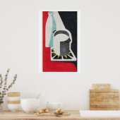 Milchtopf - Streichholzschachtel-Druck - Ästhetisc Poster (Küche)