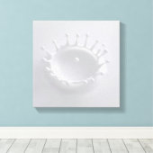 Milchtrocknung Leinwanddruck (Insitu (Holzboden))