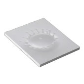 Milchtrocknung Notizblock (angewinkelt)