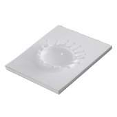 Milchtrocknung Notizblock (Rotiert)