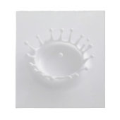 Milchtrocknung Notizblock (Vorderseite)