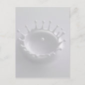 Milchtrocknung Postkarte (Vorderseite)