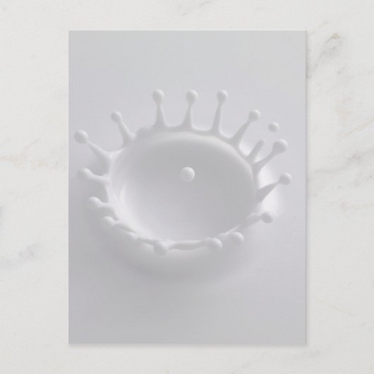 Milchtrocknung Postkarte (Vorderseite)