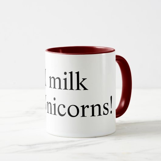 Milchunicorns-Tasse Tasse (VorderseiteRechts)