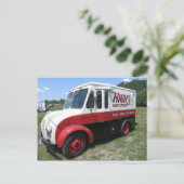 Milchwagen Postkarte (Stehend Vorderseite)