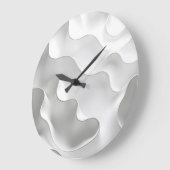 Milchwaves Große Wanduhr (Winkel)