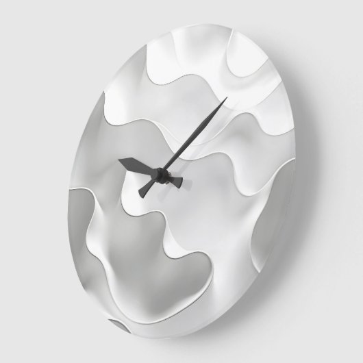 Milchwaves Große Wanduhr (Winkel)