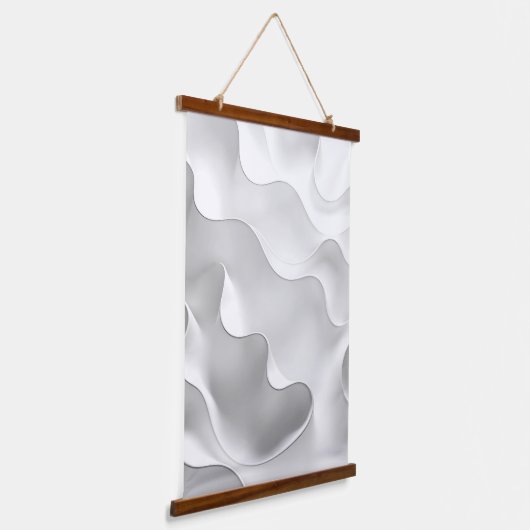 Milchwaves Wandteppich Mit Holzrahmen (Gewinkelt)