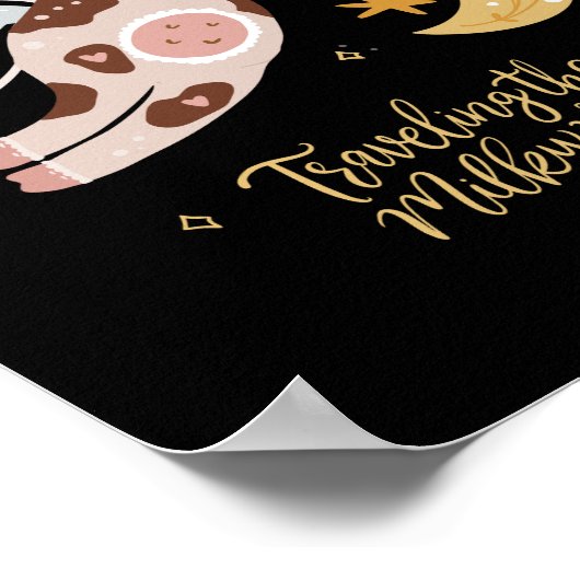 Milchweg Poster (Ecke)