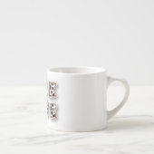 Milchzeitkuhmuster Espressotasse (Rechts)