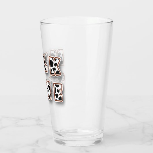 Milchzeitkuhmuster Glas (Links)