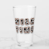 Milchzeitkuhmuster Glas (Vorderseite)