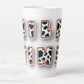 Milchzeitkuhmuster Milchtasse (Vorderseite)