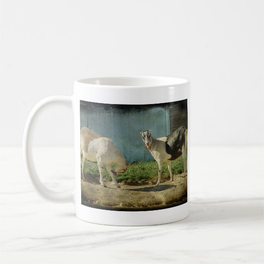 Milchziegen Kaffeetasse (Links)