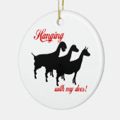 Milchziegen Keramik Ornament (Links)