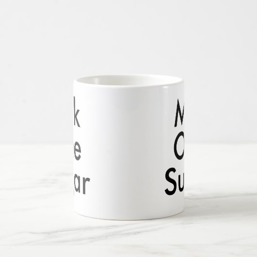 Milchzucker | Office Tee and Coffee Lover Tasse (Mittel)