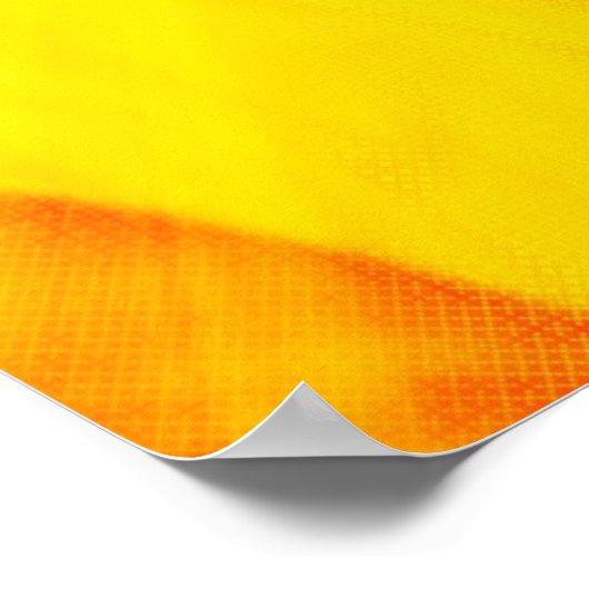 mild gelb poster (Ecke)