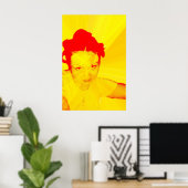 mild gelb poster (Heimbüro)