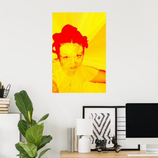 mild gelb poster (Heimbüro)