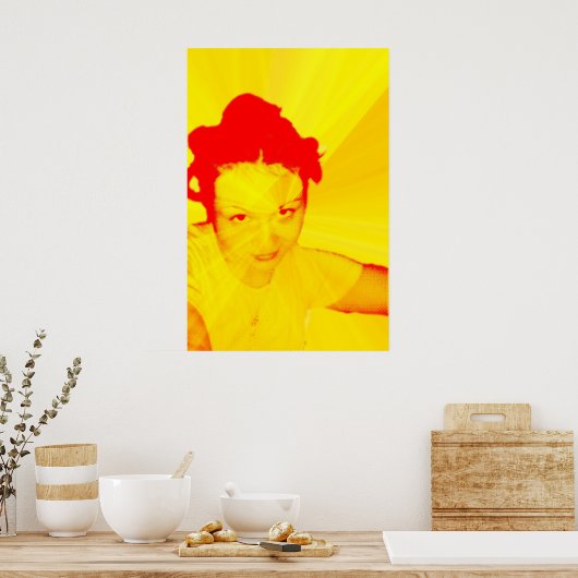 mild gelb poster (Küche)