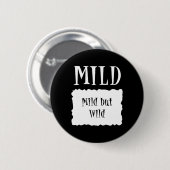 Mild - Hot Packet Halloween Taco Kostüm Button (Vorne & Hinten)