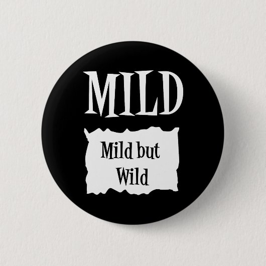 Mild - Hot Packet Halloween Taco Kostüm Button (Vorderseite)