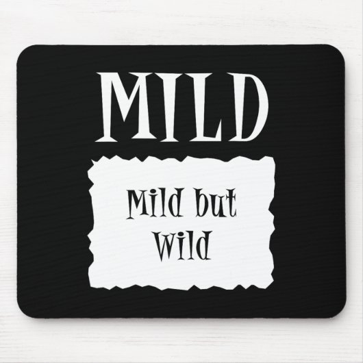 Mild - Hot Packet Halloween Taco Kostüm Mousepad (Vorne)