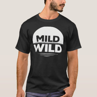 Mild Wild Moon Modern Minimal Fell Otherkin T-Shirt