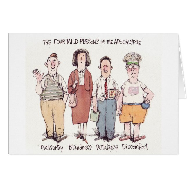 Milde Apokalypse-Karte (Vorderseite (Horizontal))