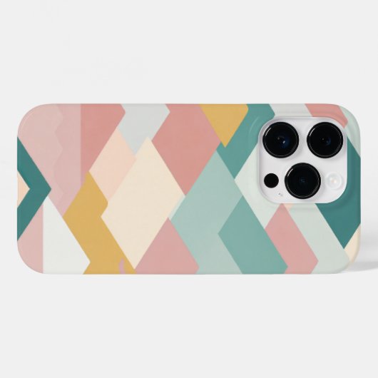 milde Farbe Case-Mate iPhone Hülle (Rückseite (Horizontal))