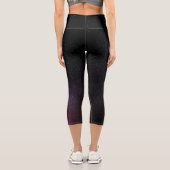 Milde, helle Farben Capri Leggings (Rückseite)